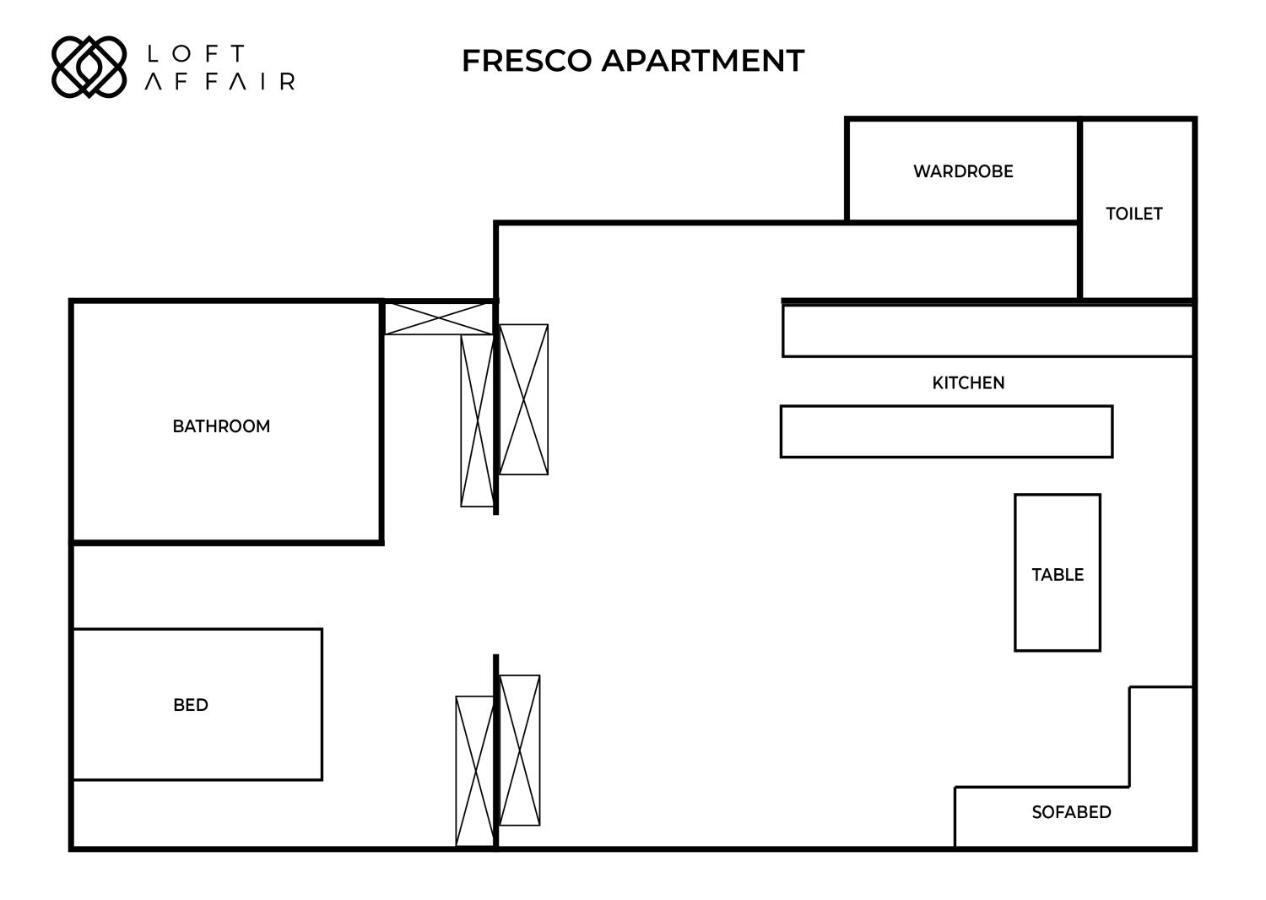 Fresco Apartment - Loftaffair Krasków Eksteriør bilde